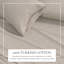 Heathered Cotton Blend Flannel Sheet Set-957236976-957236988