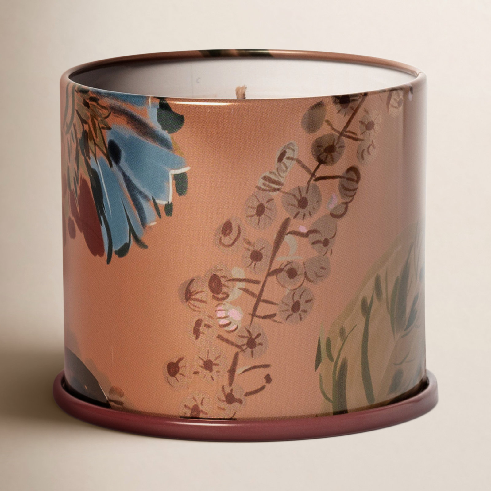 ILLUME Terra Tabac Scented Jar Candle, Demi Vanity Tin