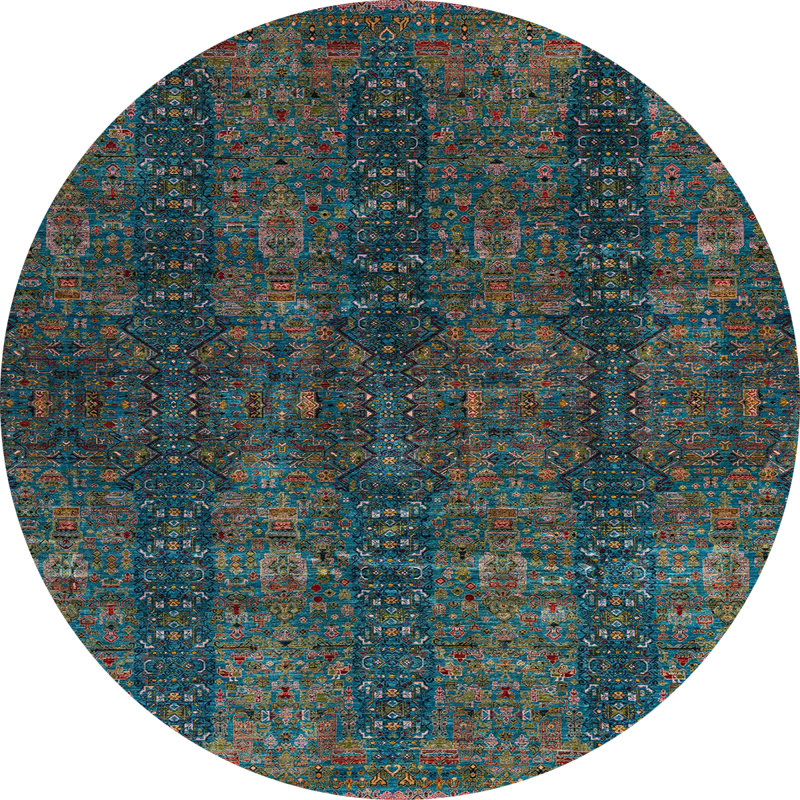 Tapis bleu Hanadi, Rond 6 pi