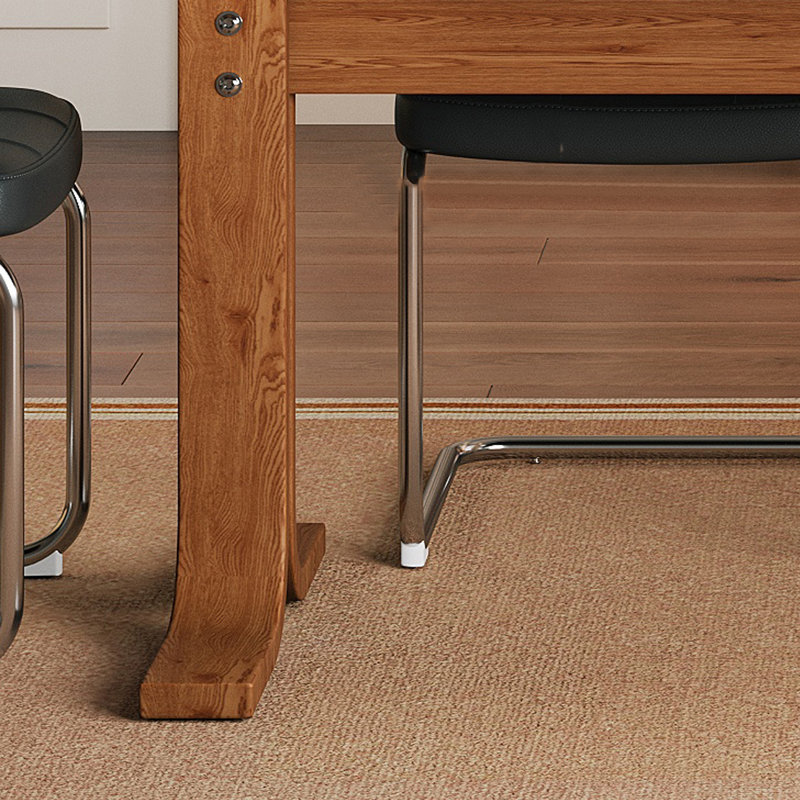 Table de salle à manger style rétro français, H 29,52 po x L 70,86 po x l 35,43 po