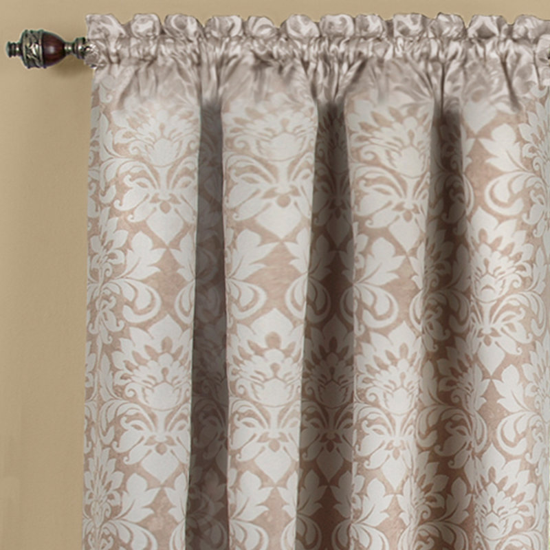 Blackout Curtain Single Panel, Tan, 52" x 84"