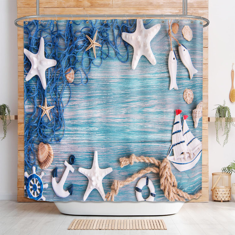 Rideau de douche Ocean