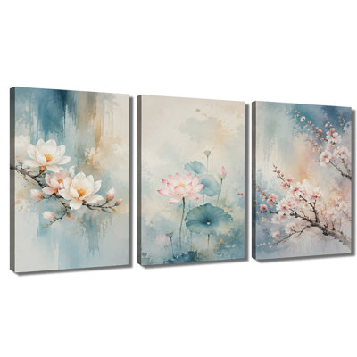 Impression sur toile 3 panneaux