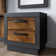 50cm W Solid + Manufactured Wood Bedside Table