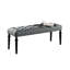 Banc de salle à manger capitonné en tissu Leviton-1166096572