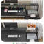 L-Shaped Computer Desk with Power Outlet-904445201