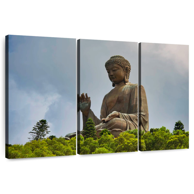 Bouddha Adella, H 28 po x l 45 po