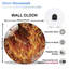 Horloge murale en verre Fiery