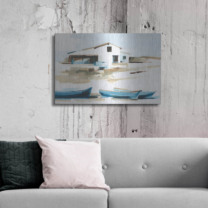 «Beach Outpost 2» par Ethan Harper, H 24 po x l 36 po