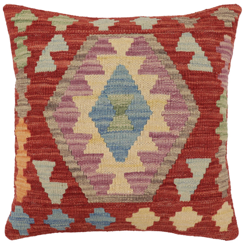 Housse et insert de coussin carré 100% laine