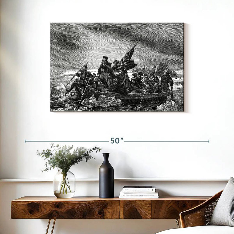 George Washington River, 24" H x 36" W