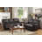  Taniyha 81'' Faux Leather Reclining Sofa - Faux Leather Sofa, Pillow Top Arms, Drop-down Center Console