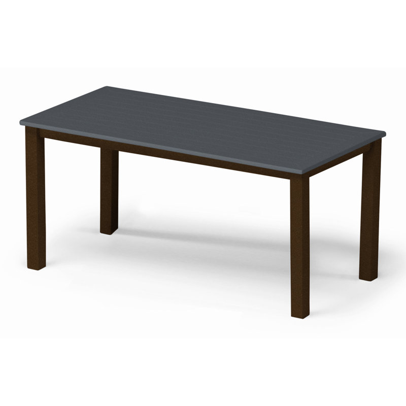 Robinett Outdoor Coffee Table, Classic Graphite P30, Textured Kona