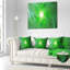 Tourbillon fractal vert clair - coussin imprimé abstrait-30615937-30615940