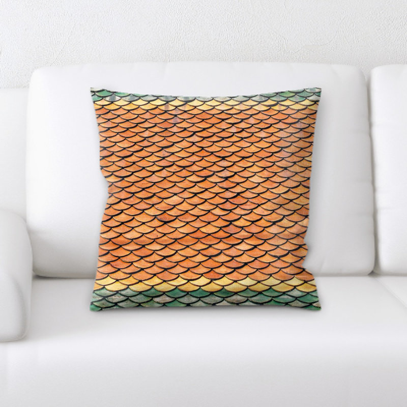 Roof Throw Pillow