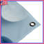 Tapisserie murale arrangement floral bleu - décoration murale florale-2061032935