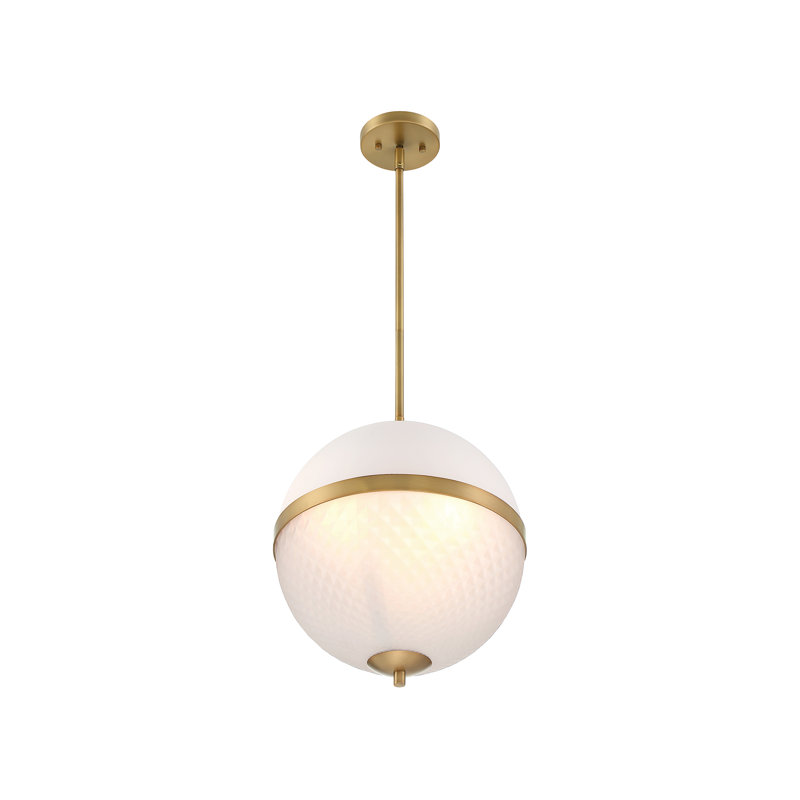Bobbilynn 3 - Light Geometric Pendant, Old Satin Brass
