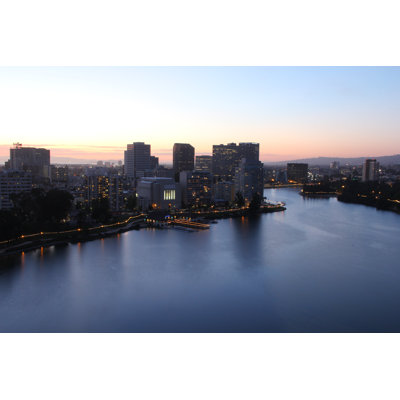 Lake Merritt (Oakland) - Wrapped Canvas Print