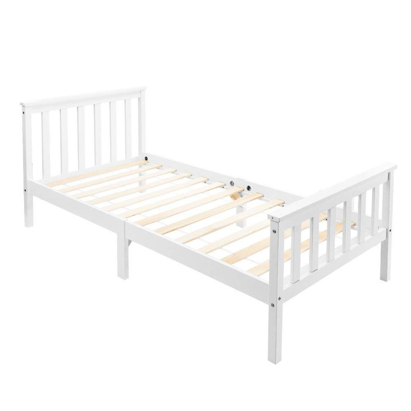 Kimmel UK Single - DE 90 X 190 Cm Solid Wood Bed