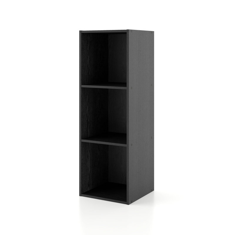 Bibliothèque de rangement Breayla, Noir, 3 cubes