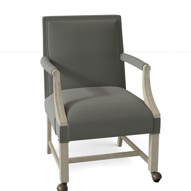 Fauteuil rembourré Warwick, 9953 Étain, Amande chamois