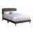 Stylish Black Full Bed With Versatile Design