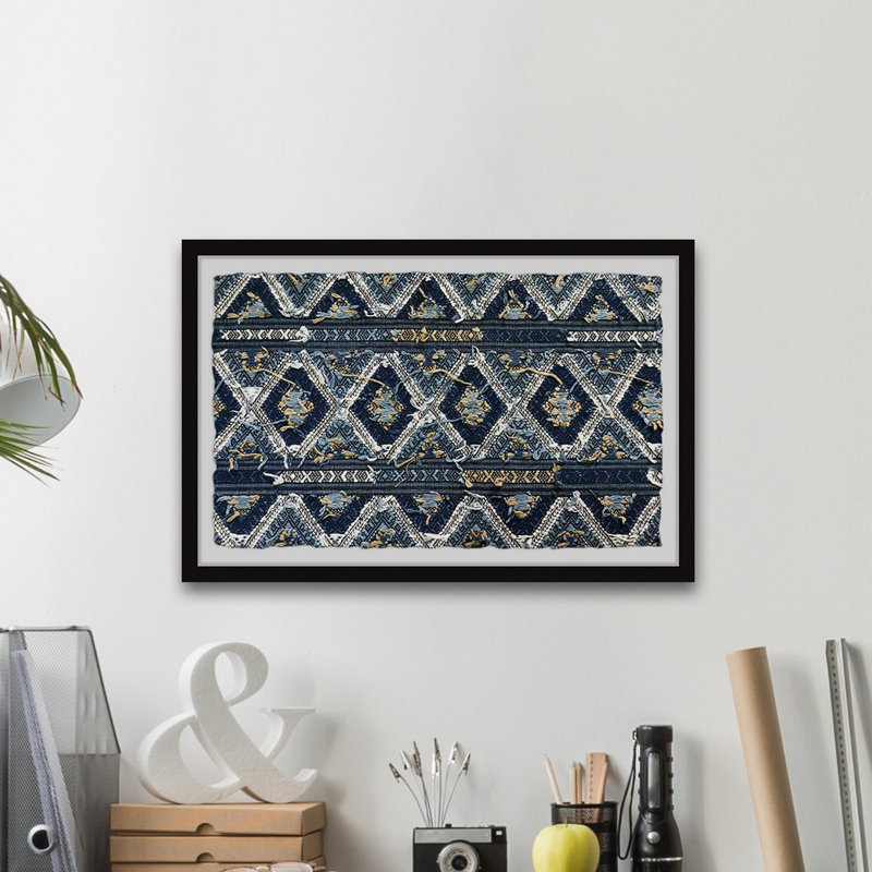 Triangular Wave - Single Picture Frame Print, 41cm H x 61cm W x 3.81cm D