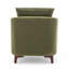 Upholstered Barrel Chair with Footstool-1488768572