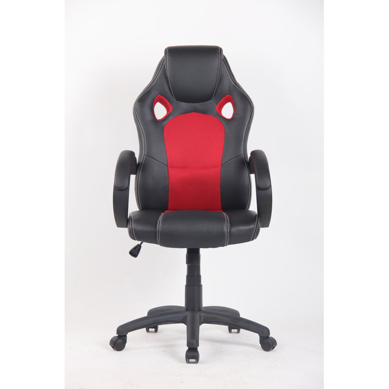 Fauteuil de direction, Rouge/noir