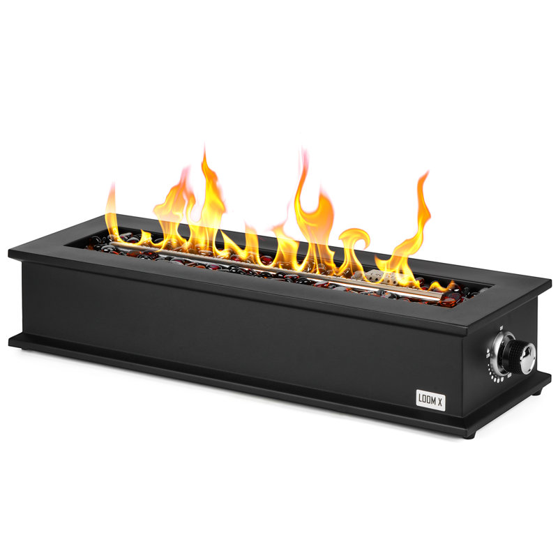 Loom X Propane Fire Pit Table with Stainless Steel Burner