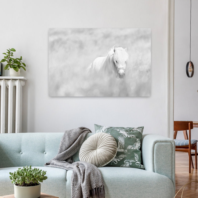Dreamy White Pony Dreamy Elegant Horse