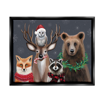 «Winter Woodland Animals» par Elizabeth Tyndall sur