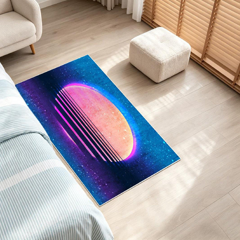Tapis d'intérieur rétro lavable à la machine
