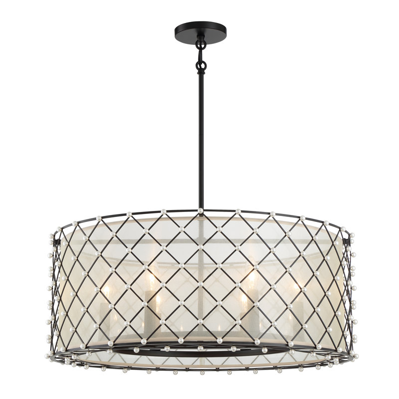 Luminaire suspendu 6 lumières Sheer Elegance
