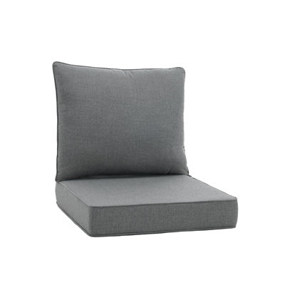 Henley Sunbrella Square Outdoor Cushion Set for Patio or Garden Furniture