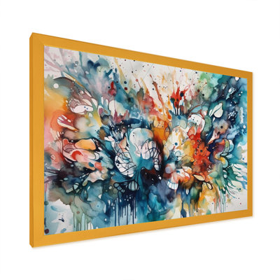 Captivating Boho Dance I - Abstract, reproduction d'art encadrée