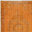 Tapis rétro en laine rouge 5,7 x 9 pi pour intérieurs modernes. Noué et tissé à la main en Turquie