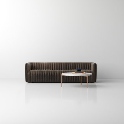 Brandt 97" Genuine Leather Sofa