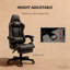Fauteuil inclinable pivotant en cuir Pu