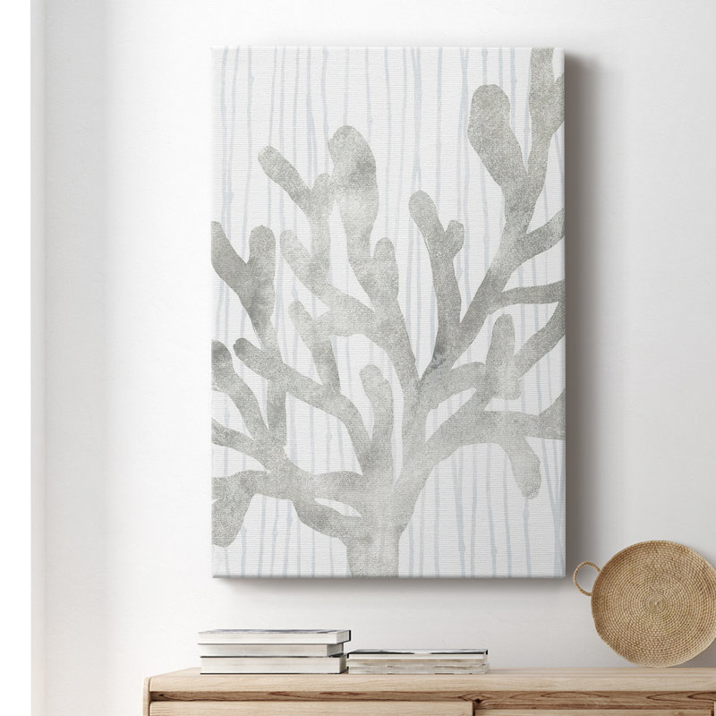 Quiet Coral II - impression sur toile tendue, H 18 po x l 12 po x P 1,5 po, Toile tendue