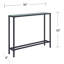 Lathem Narrow Long Console Table with Mirrored Top-1252914953-1252914956