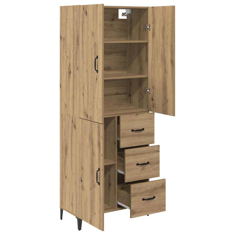 69.5cm Sideboard, Artisan Oak
