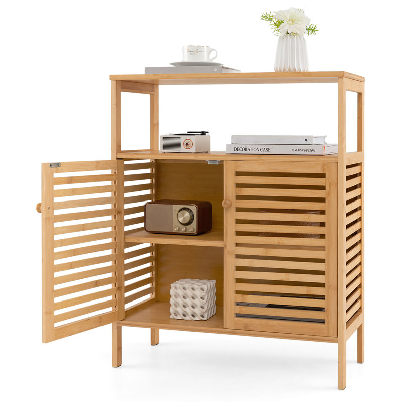 Solid Wood Bathroom Cabinet