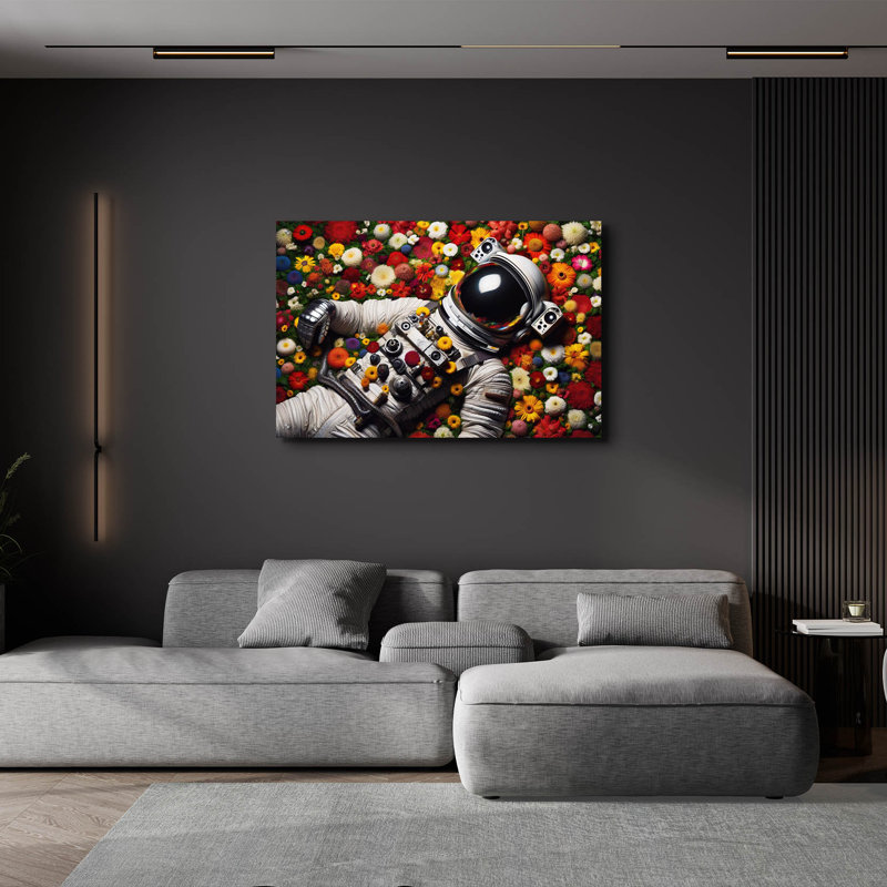 «Take A Break» par Rey Klimt, art mural en verre acrylique, H 24 po x l 36 po x P 0,2 po