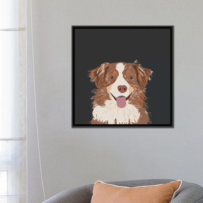 Berger australien I, impression sur toile tendue