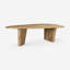 Bureau rectangulaire en bois massif Burlywood-82993508