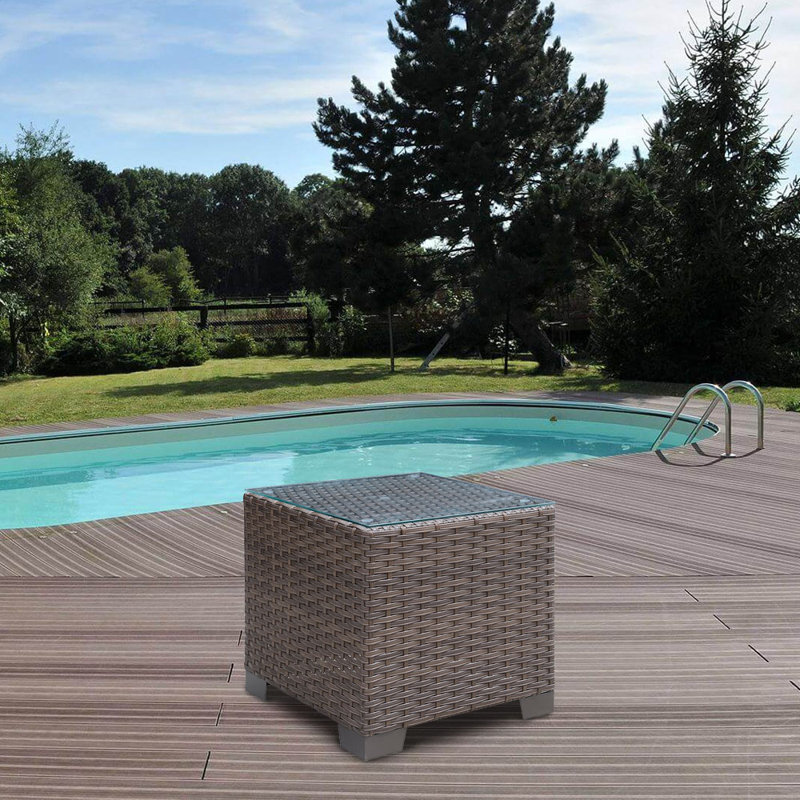 Table basse en verre Sheard
