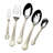 St. James Napoleon Bead Stainless Steel Flatware Set - Service for 12