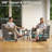 Arlene Outdoor Wicker Swivel Rocker Chair With Cushions(Set Of 4)-1666489929