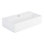 22" Kaisy White Porcelain Rectangular Wall Mount Bathroom Sink with Overflow